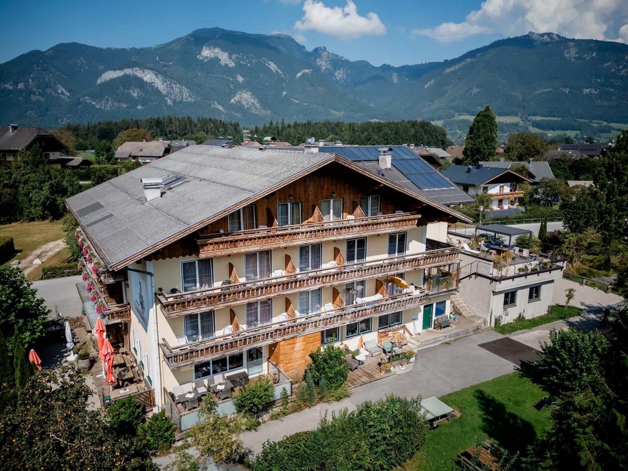 Gasthof Zinkenbachmuehle Sankt Gilgen Esterno foto